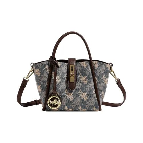 TTaG．baG Коровья кожа Сумка Стандартная Женская Синяя