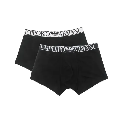 EMPORIO ARMANI SS23 Боксеры Мужские 2 упаковки Черный