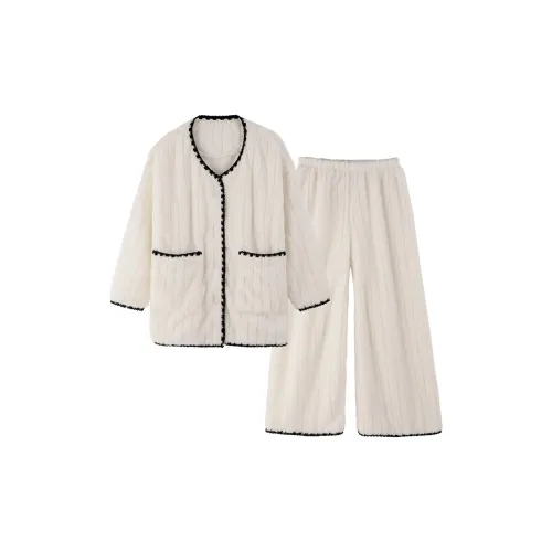 Chun Xi 19630 Белый Женские Пижамные Комплекты