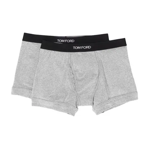 TOM FORD 1 комплект 2 шт Серый Мужской Боксеры