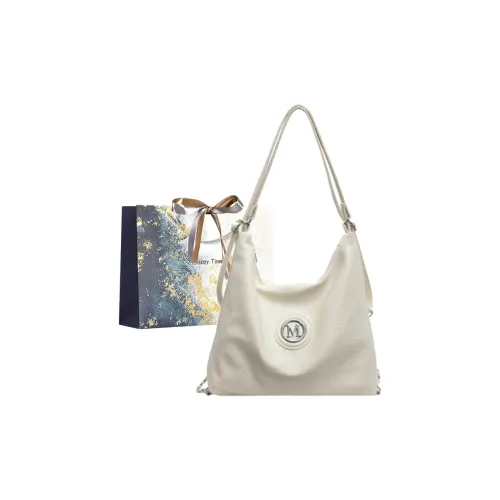 Iman's House ПУ (полиуретан) Рюкзак Сумка через плечо Женская Экрю Кофейный Хаки Черный