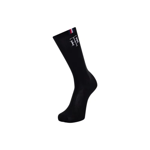 Tommy Hilfiger Черные 078 Женские Носки MID до икры