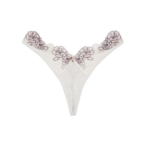 Victoria's Secret Matilda Стринг Пантика Нижнее белье Женское 1 упаковка Белый