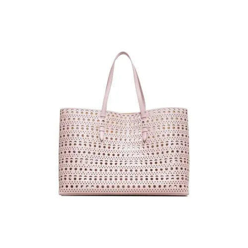 Alaia Телячья кожа Тоут Сумка Сумка для покупок Сумка Сумка через плечо Женская Розовая