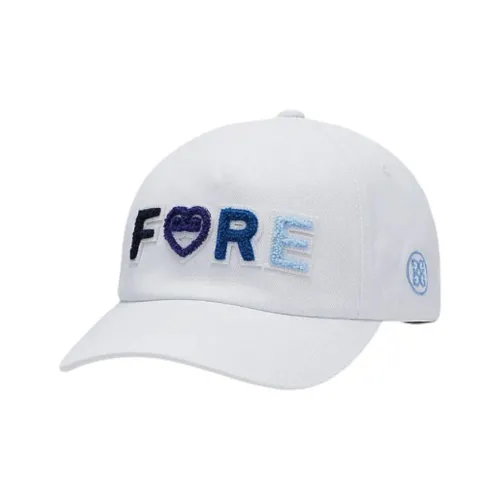 GFORE Нейлон Хлопок Эластан Смесь Кепки Женские Белые