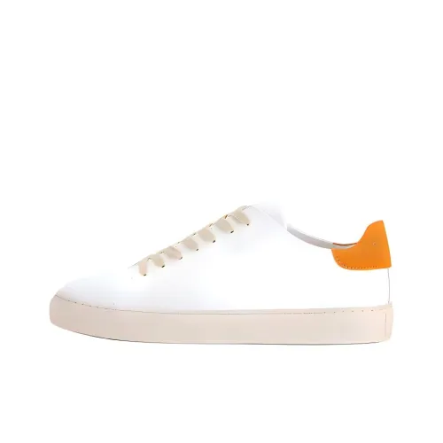 Kurt Geiger London Скейтборд Кроссовки Низкие Белые Оранжевые Мужские