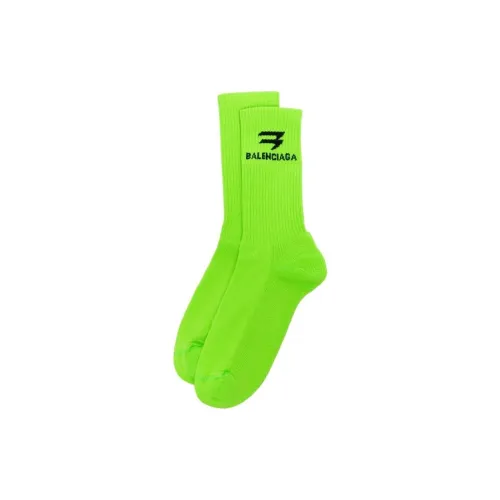 Balenciaga 1 пачка зеленые мужские носки MID до икры