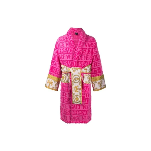 VERSACE FW21 Халаты Унисекс Ярко-розовый