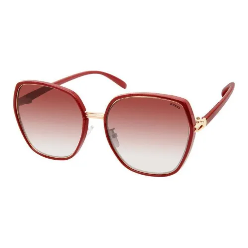 GUESS Смола Бабочка Солнцезащитные очки Женские Красный
