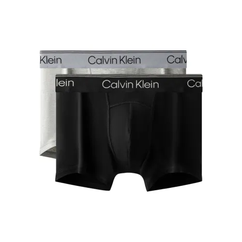 Calvin Klein Moving the gravitational band Черный/серый Мужской Стрелка Брюки