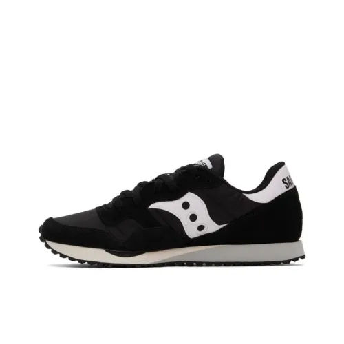 Saucony DXN Trainer Slip-resistant Abrasion-resistant Low Top Casual Shoes Men's Black Сaucony DXN Trainer Противоскользящий Устойчивый к истиранию Низкий Топ Повседневная Обувь Мужская Черная
