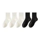 5 пар (3 белых + 2 черных)