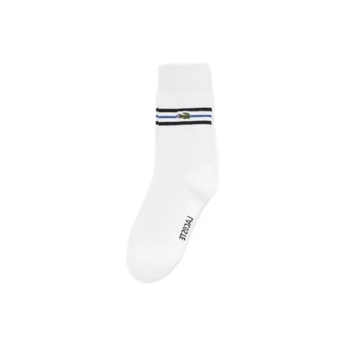 LACOSTE Белые Мужские Носки MID до икры