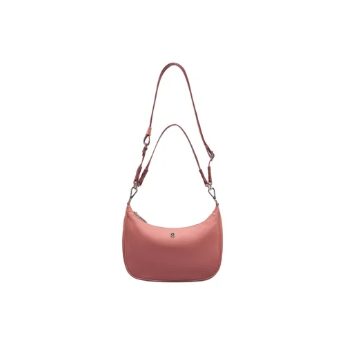 lululemon Переработанный нейлон Crossbody сумка сумка через плечо мини женская розовая