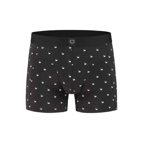 A damunderwear Мужские боксеры черного цвета