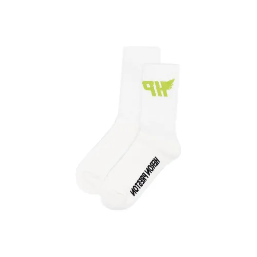 HERON PRESTON Белые Женские Носки MID до икры