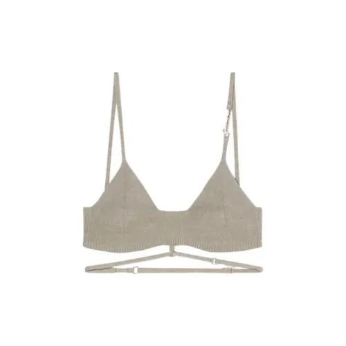 Jacquemus Хаки Женские Бюстгальтеры