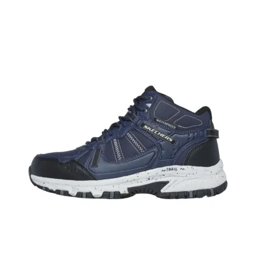 Skechers Hillcrest MID Топ Походная обувь Мужской Синий Черный