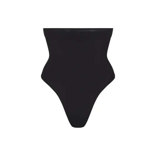 SKIMS Бесшовный Sculpt HIGH WAISTED Стринг Нижнее белье Женские Оникс Кофе