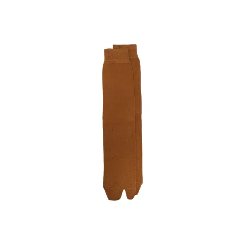 Maison Margiela 1 Pack Коричневые Мужские Носки до колена