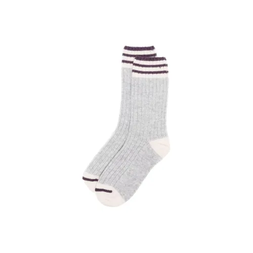 BRUNELLO CUCINELLI 1 пачка Серый Мужской MID Носки до икры