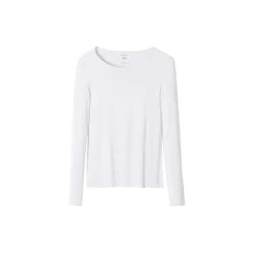 CALVIN KLEIN Термический топ женский цвет облачно-белый