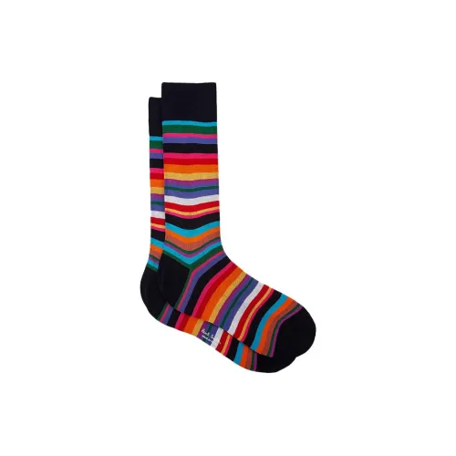 Paul Smith 1 Pack, Темно-синие Мужские Носки до колена