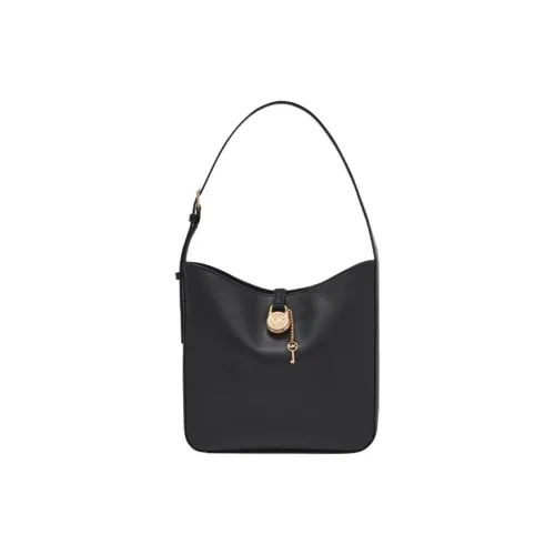 MICHAEL KORS Корова Кожа Ведрообразная Сумка Сумка Сумка через плечо Маленькая Женская Черная