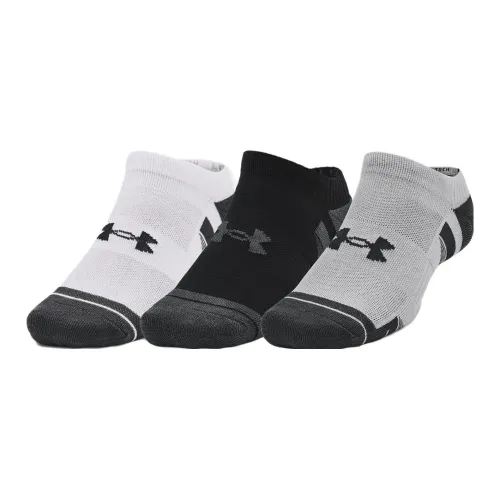 Носки Under Armour Tech 3 Pack Белые+Черные+Серые Унисекс