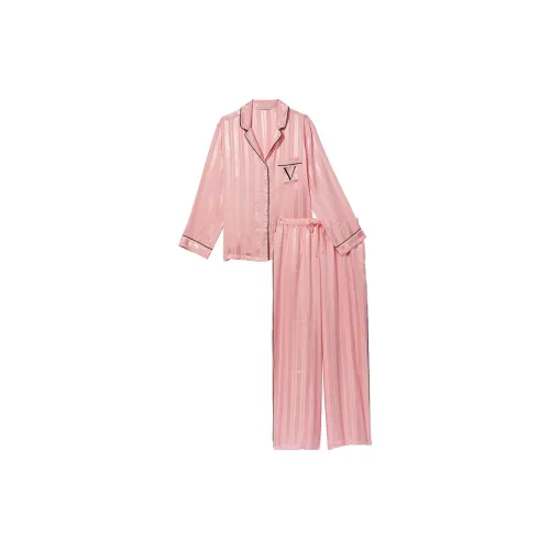 Victoria's Secret Pajama Комплект Женский Коралловый Розовый