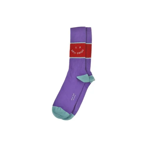 Paul Smith Paul Smith Smiley Series 1 упаковка Фиолетовые Мужские Носки до колена