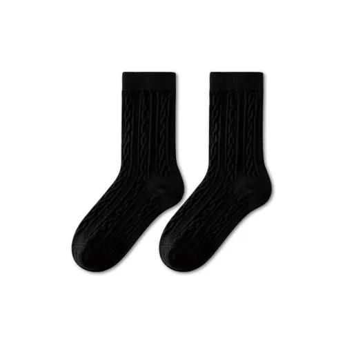 Caramella High Socks Женские 1 Пачка Однотонные