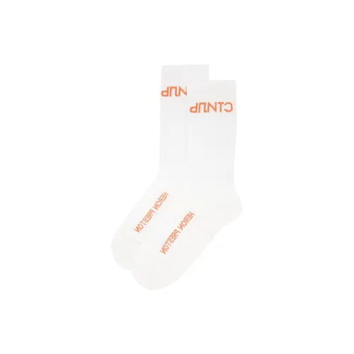 HERON PRESTON Белые Женские Носки MID до икры