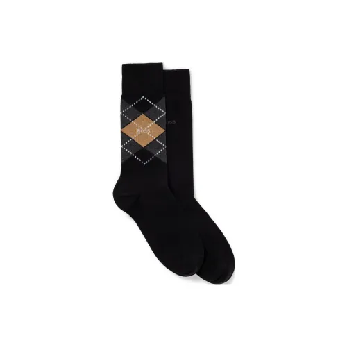 Hugo Boss Черные Мужские Носки до Колена