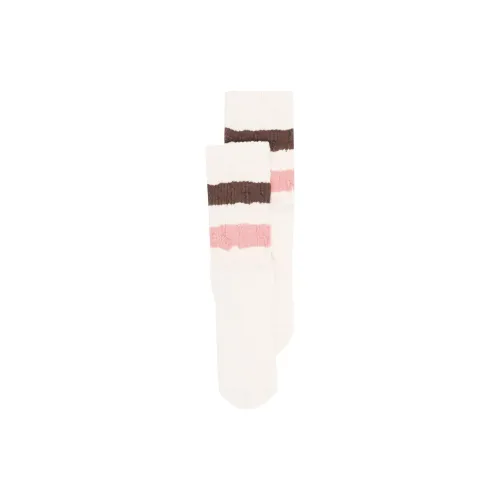 Golden Goose 1 Pack White Men's Mid Calf Socks  
Золотой Гус 1 Пачка Белые Мужские Носки до Икры MID