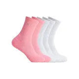 5 пар (Розовый 2 шт + Белый 3 шт)