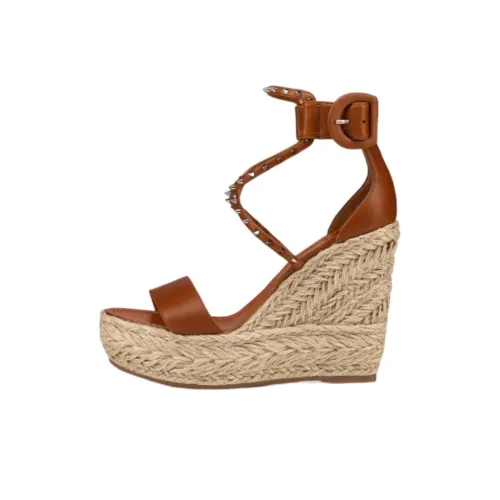 CL one Ремень Сандалии Женские Коричневый