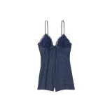 Синий гороховый узор