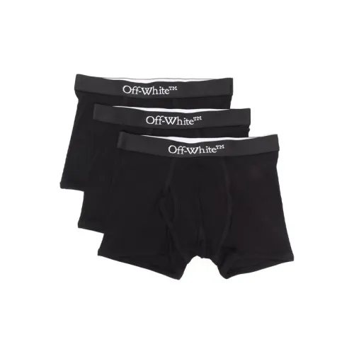 Off Белый FW21 Мужские боксер-шорты
