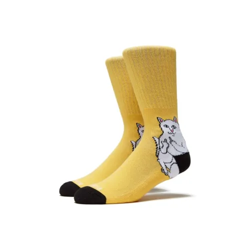 RIPNDIP 1 шт Грейпфрут Унисекс Колено высокие носки