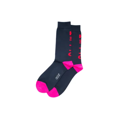 Paul Smith 1 шт Черные Унисекс MID Носки до икры