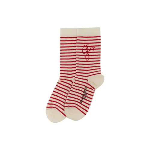 Golden Goose Red Женские MID Носки до икры
