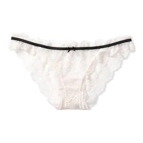 Victoria's Secret 1 пачка Белый Женские трусики-бикини