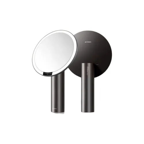 AMIRO Свет Seeking LED O2 Мини Черный Зеркальце Умное Зеркало для Макияжа MAKE UP Зеркала