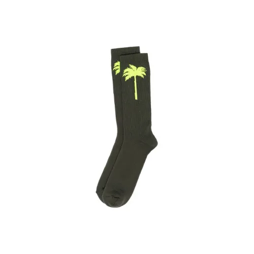 PALM ANGELS 1 шт Зеленый Унисекс MID Носки до икры