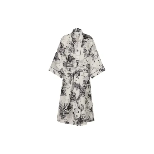 Dior Quarterly New Products Белый Женские Банные халаты