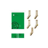 5 пар (Маленький цветок + Ромб + Полосы + Стрелка + Клетчатый)