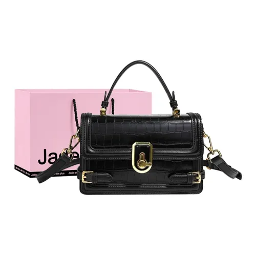 Jade En Plus ПУ (полиуретан) Сумка через плечо Сумка Обычная Женская Черная Белая Коричневая Розовая