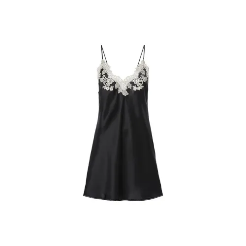La Perla Maison Series Черная Женская Ночная сорочка