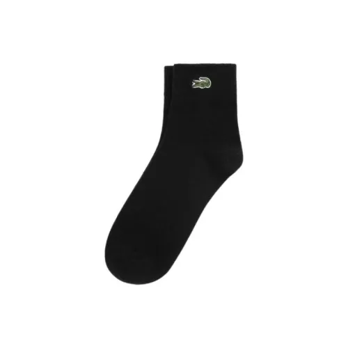 LACOSTE Черные Женские Носки MID до икры